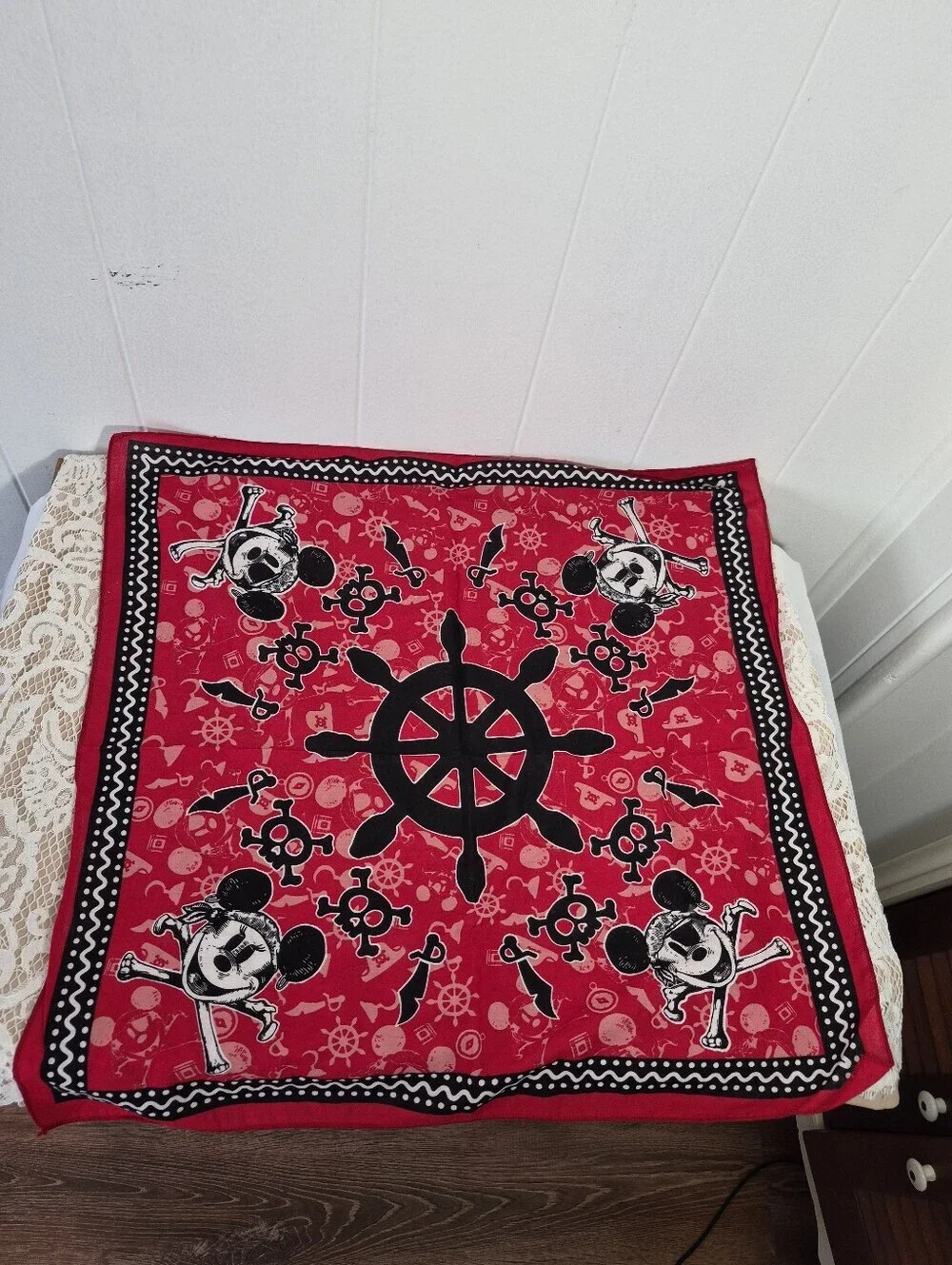Disney Cruise Visor And Bandana
